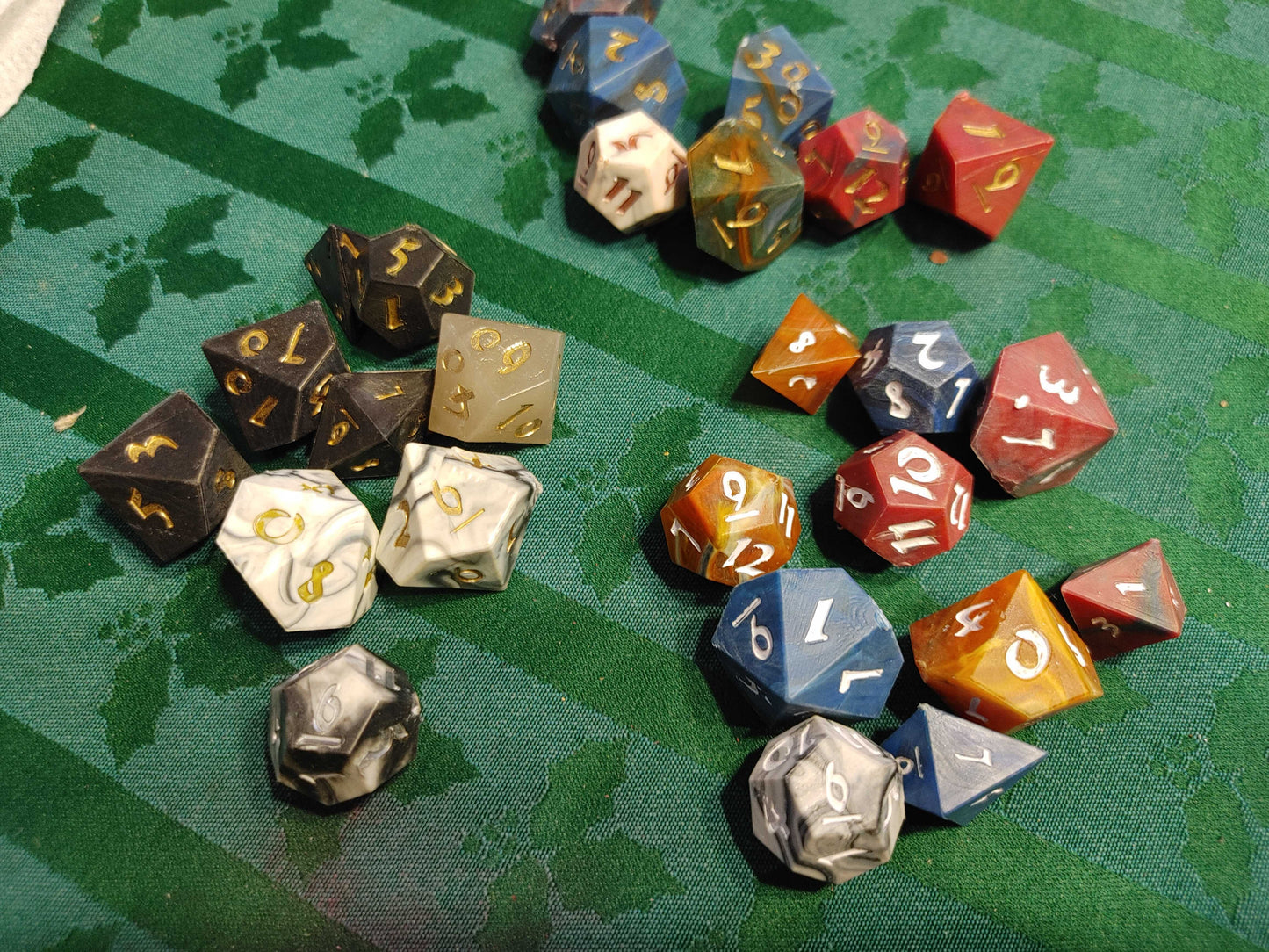 Tabletop Game Dice D4-D20 Injection Molds
